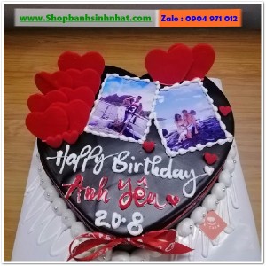 Bánh Sinh Nhật In Hình Ảnh - H730